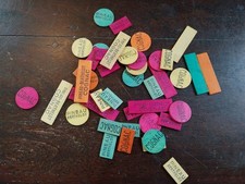 40 JETONS PUBLICITAIRE JEU