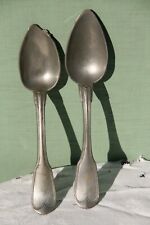 lot de 2 cuillères anciennes