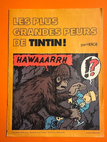 Herge les plus grandes peurs - les,