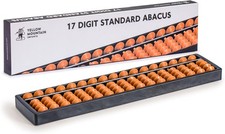 Imports Digit Standard Abacus 27cm - Soroban Professional Calculator 17 Columns