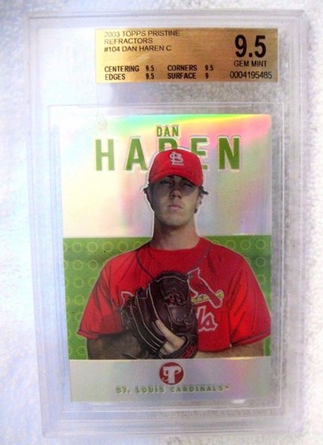 Dan harden 2003 topps - harden, rc