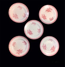 Ancien 5 Assiettes A Dessert