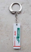 Vintage MAY Keyring key chain France antique 1970s plastic Chewing Gum