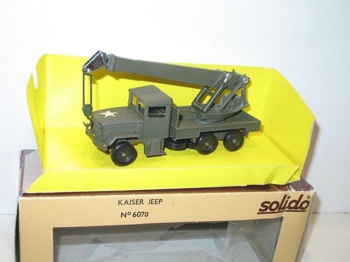 Solido camion grue militaire - grue,