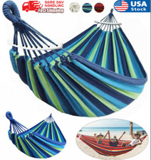 Thick Canvas Hammock Portable