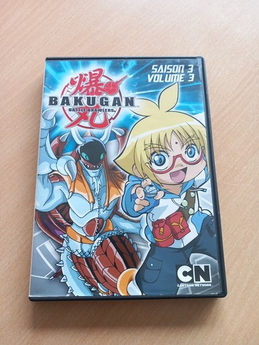 Dvd bakugan saison volume 3 - bakugan,