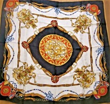 *SHINY SILK SCARF * SHIELDS - BELTS - ROPES * BLACK -RED-WHITE-BLUE-GOLD *