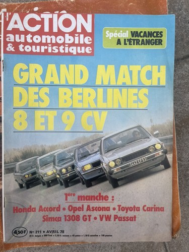 Action automobile 211 - n°,