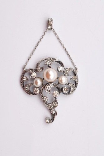 Ancien pendentif belle époque - belle,