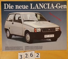 LANCIA DELTA PRISMA THEMA A112 Y10 Prospectus Poster Allemand 8 pages 1985
