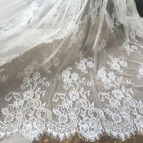 Long chantilly mariage - long, robe