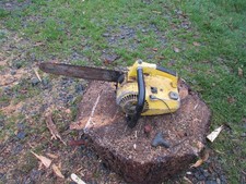 Ancien Tronconneuse de