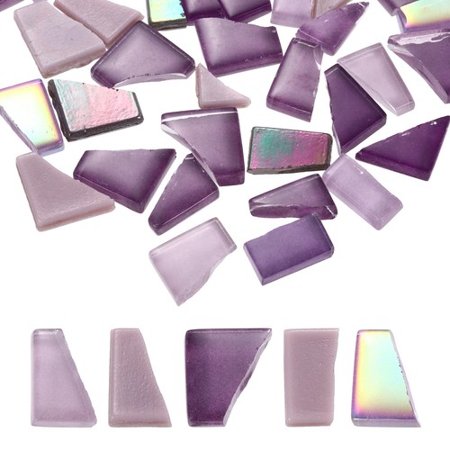 Mosaïque verre irrégulière