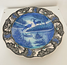 Plat Turquie Iznik  signé A.Ergürler  Kutahya .