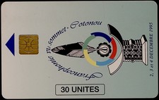 BENIN - Télécarte 30u -