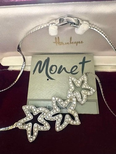 Collier monet vintage - collier,