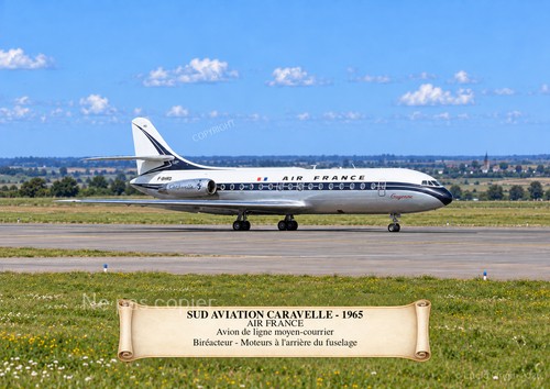 Sud aviation caravelle - sud,