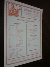 partitions guitare Pujol