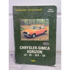 Simca Talbot Chrysler Horizon - 1979 - Notice Manuel Entretien et Utilisation