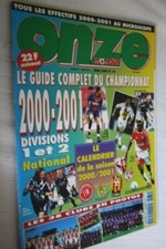 Onze mOndial 34 H.S guide complet du championnat saison 2000/01 ASSE OM NANTES..
