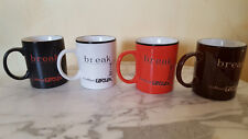 4 tasses mugs a café Coffee Break