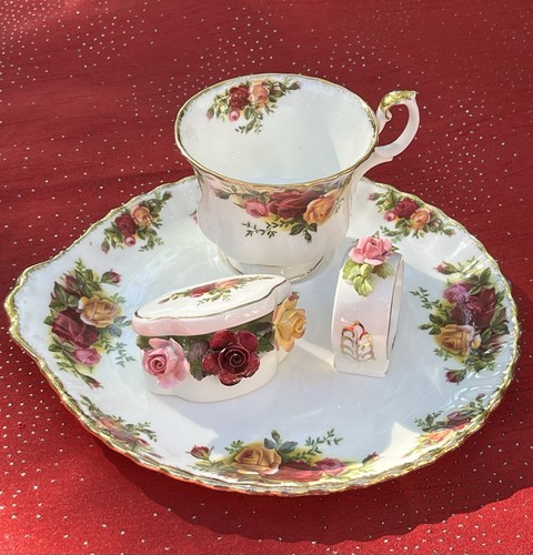 Royal albert england set old - set,