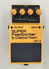 Pédale de guitare BOSS DF-2 Super Feedbacker Distortion instrument de...