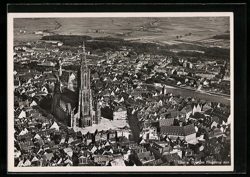 Ulm vue locale depuis - d.,,