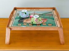 Plateau de lit décoré ancien