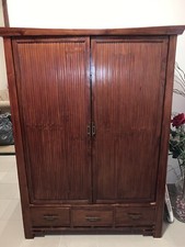 Armoire haut style colonial - tv,
