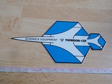 Autocollant AVIONICS EQUIPMENT - THOMSON-CSF