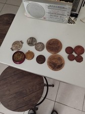 Lot De 11 Médailles Anciennes Divres Médailles A Voir