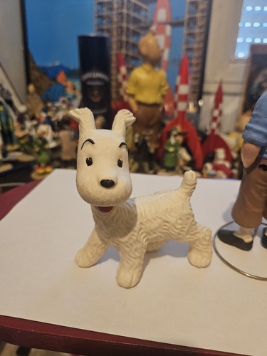 Figurine kuifje pouet milou - kuifje,