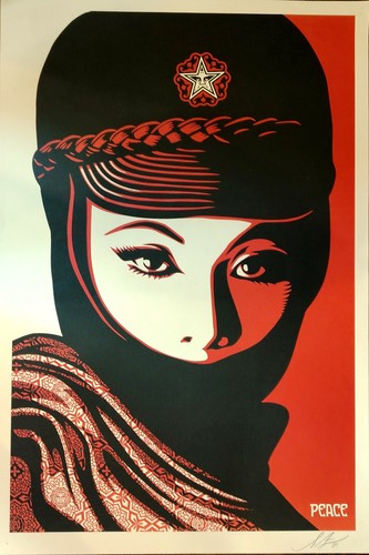 Lithographie poster shepard - lithographie,