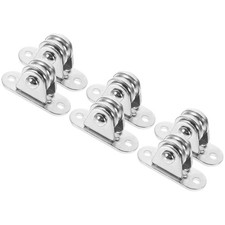  6 Pcs Poulie De Traction Mouflage Levage Corde Métallique Garage