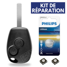 Boitier/Coque de Télécommande pour Plip Clef RENAULT Clio 3 Master Kangoo Modus