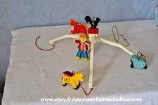 Ancien mobile bébé  Fisher Price Vintage, incomplet