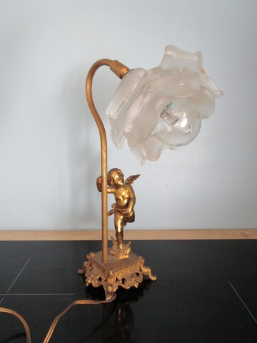 Lampe chevet bronze - lampe,