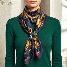 RARE VINTAGE foulard en soie