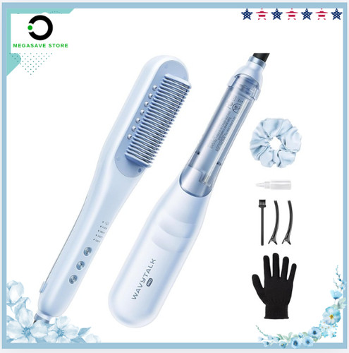 Steam hair straightener - hair,