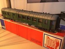 Jouef voiture PLM 3° classe / fourgon  en BO .