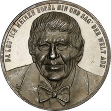Allemagne, Médaille, Paul Hörbiger, 1981, Argent, SS+