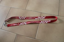 Cordon tour de cou porte clef football euro 2008 austria switzerland