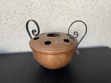 Pique-fleurs ancien en cuivre