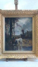 "Vaches à l'abreuvoir"