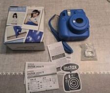 Instax Mini 9 Bleu En Boîte Tbe
