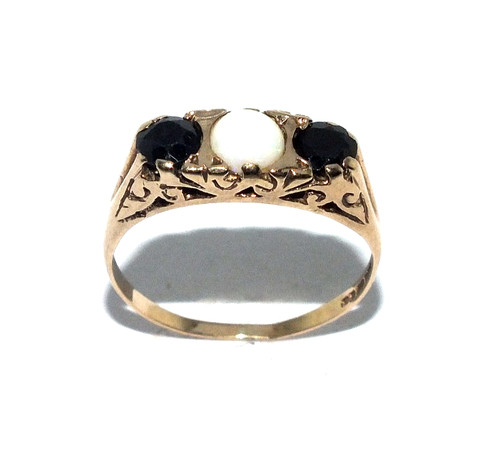 Bague jaune 9 carats - or,