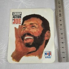 Vintage sticker autocollant