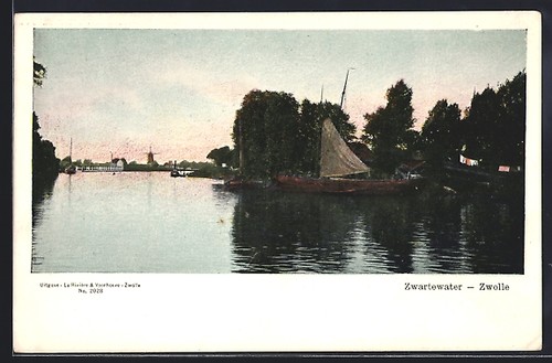 Carte postale zwolle - postale, zwolle,