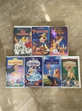Disney VHS Tape Lot 7